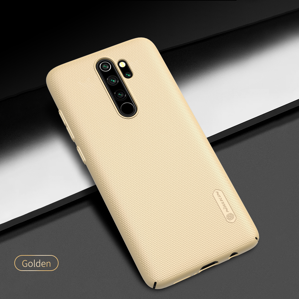 Nillkin Frosted PC Shell Für Xiaomi Redmi Note 8 Pro - Schwarz