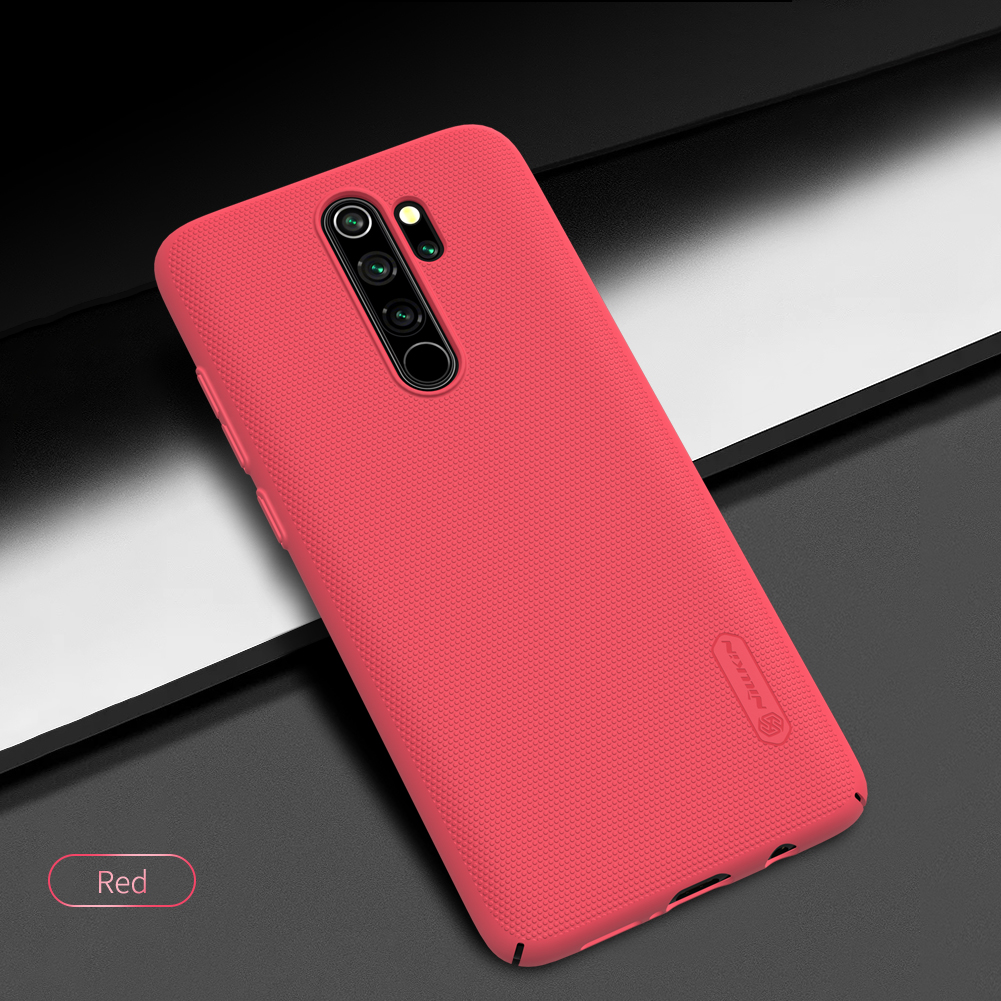 Nillkin Frosted PC Shell Für Xiaomi Redmi Note 8 Pro - Schwarz