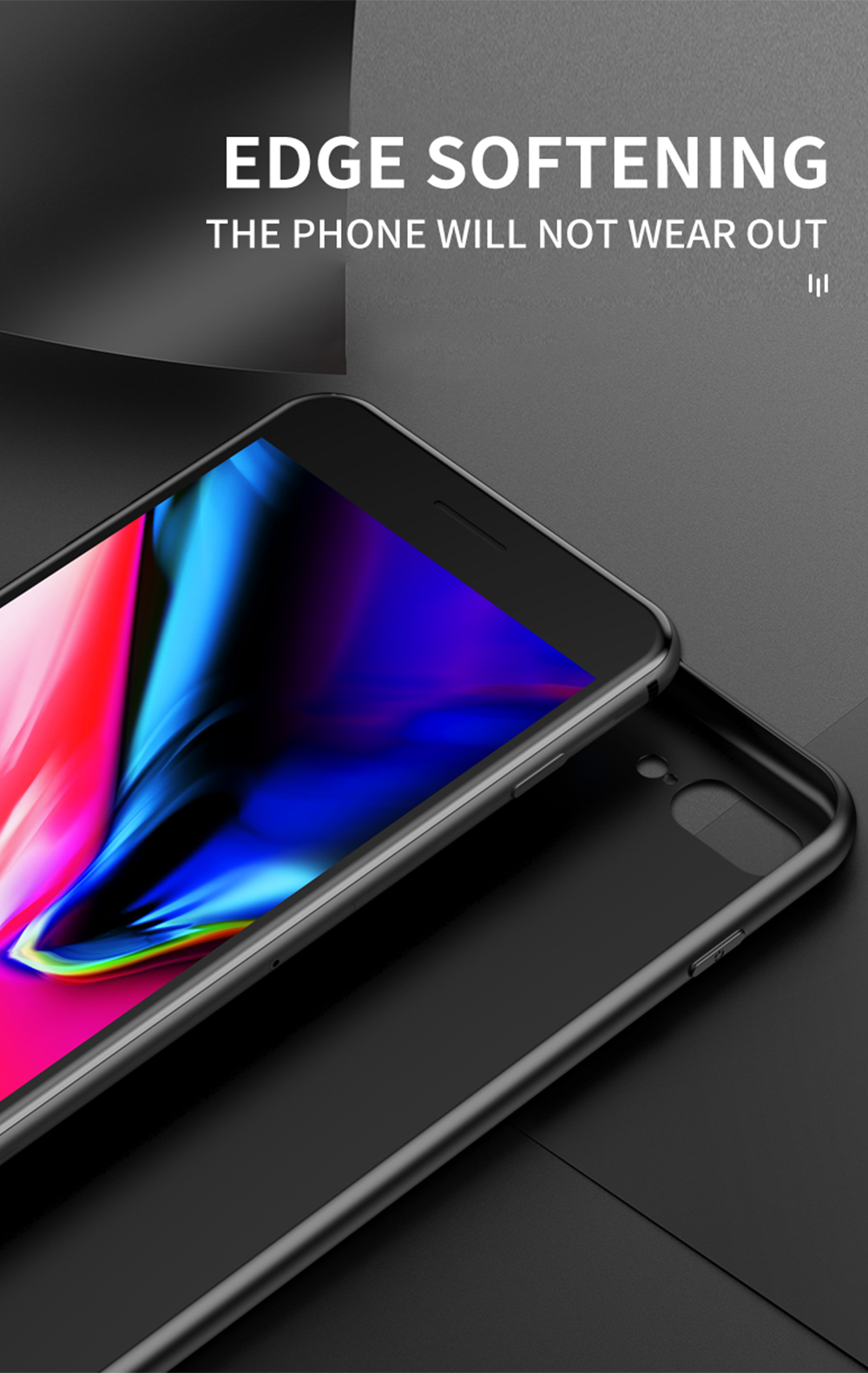 Gefällt Mir Gradientenfarbenem Glas + PC + TPU Hybrid -hülle Für Xiaomi Redmi 8a - Violett