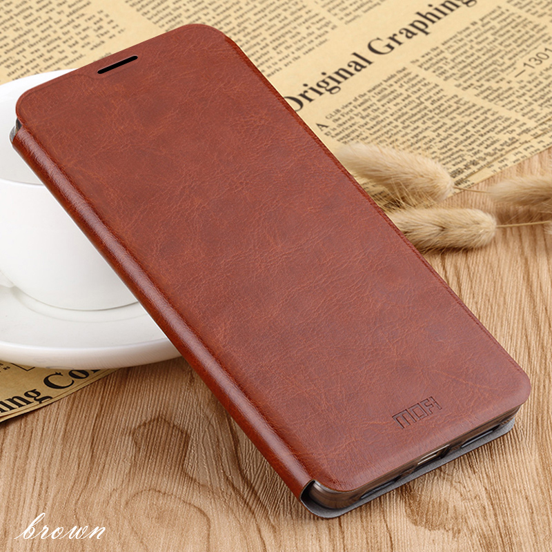 MOFI Rui Series PU Leather Stand Case Shell Per Xiaomi Redmi 8A - Nero