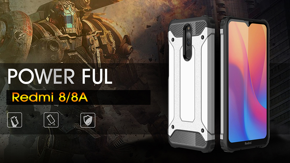 Armor Guard PC + TPU Mobile Case Для Xiaomi Redmi 8/8a - Красный