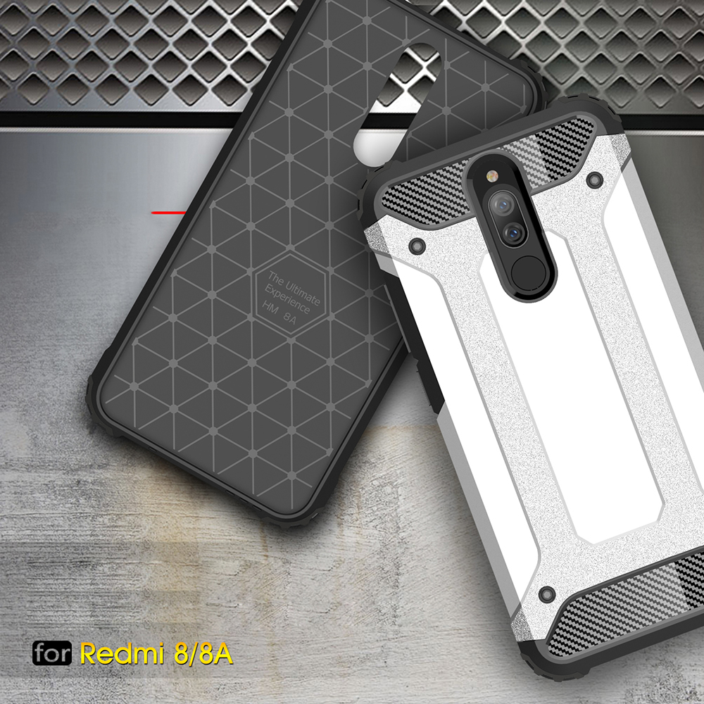 Armor Guard PC + TPU Mobile Case Для Xiaomi Redmi 8/8a - Красный