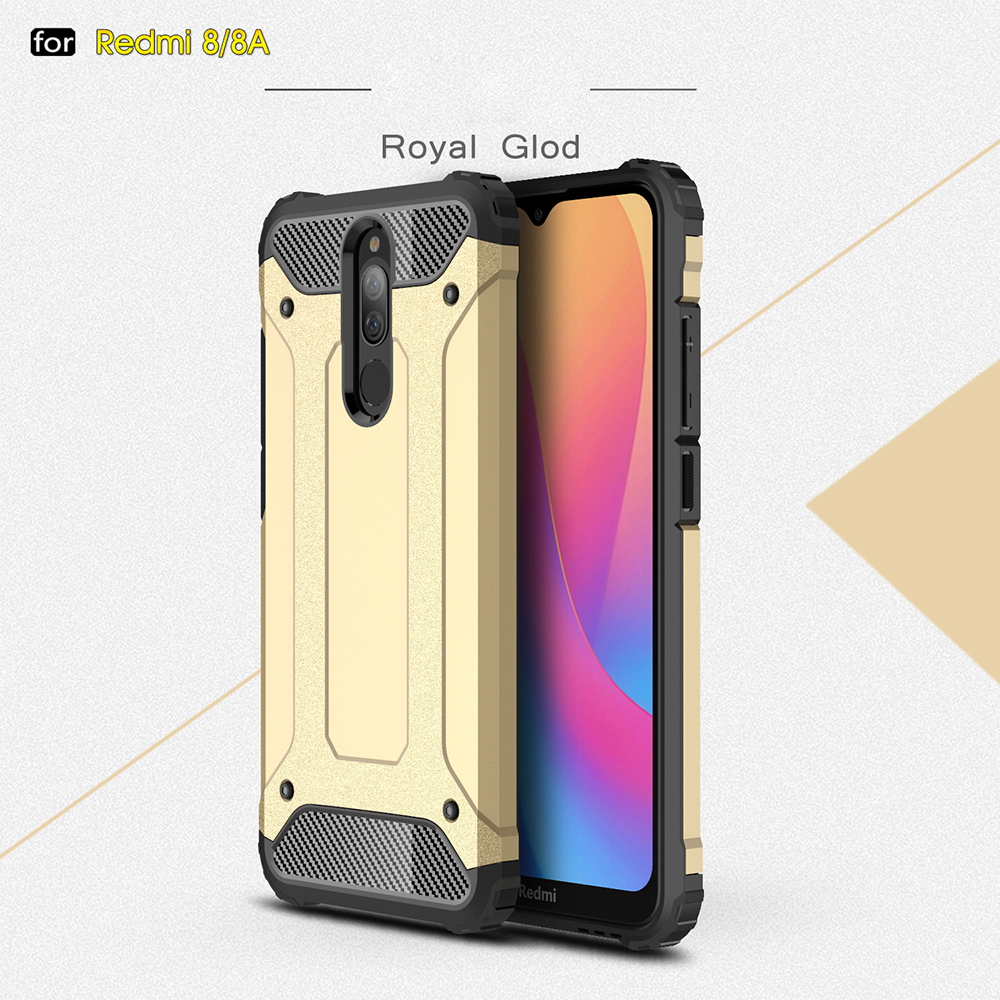 Armor Guard PC + TPU Mobile Case Для Xiaomi Redmi 8/8a - Красный