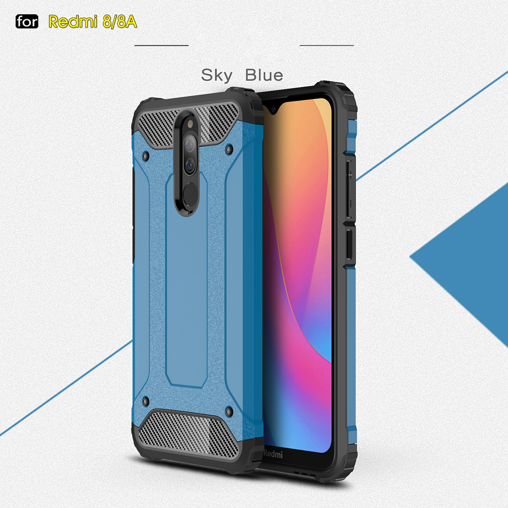 Armor Guard PC + TPU Mobile Case Для Xiaomi Redmi 8/8a - Красный