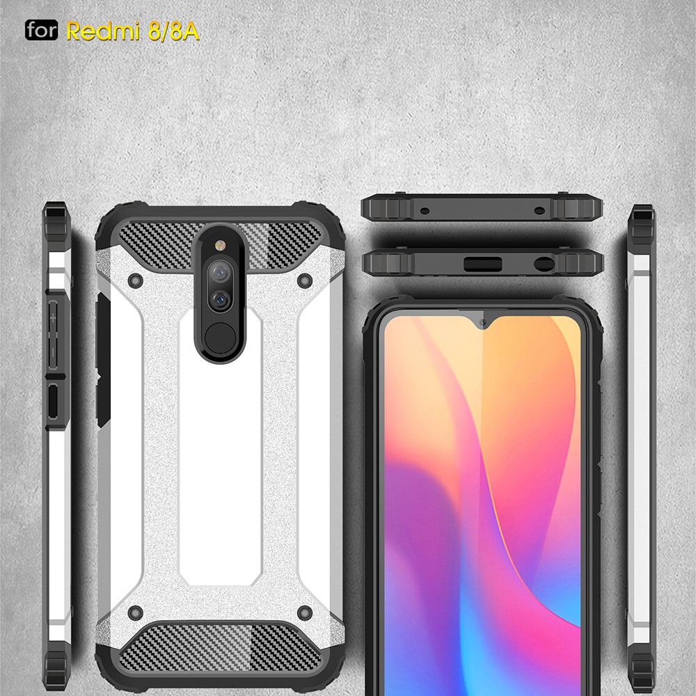 Armor Guard PC + TPU Mobile Case Для Xiaomi Redmi 8/8a - Красный