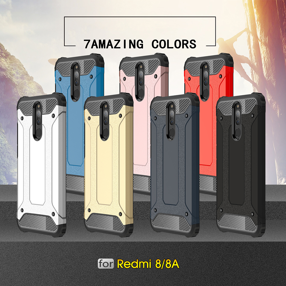 Armor Guard PC + TPU Mobile Case Для Xiaomi Redmi 8/8a - Красный