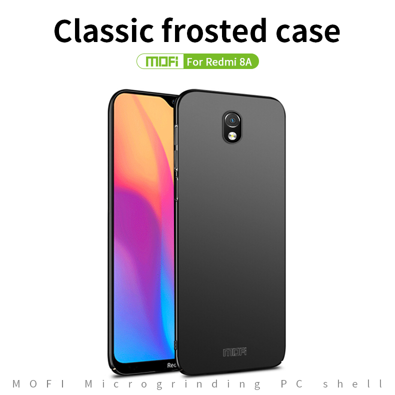 MOFI Shield Slim Frosted Hard PC Shell Für Xiaomi Redmi 8a - Rot