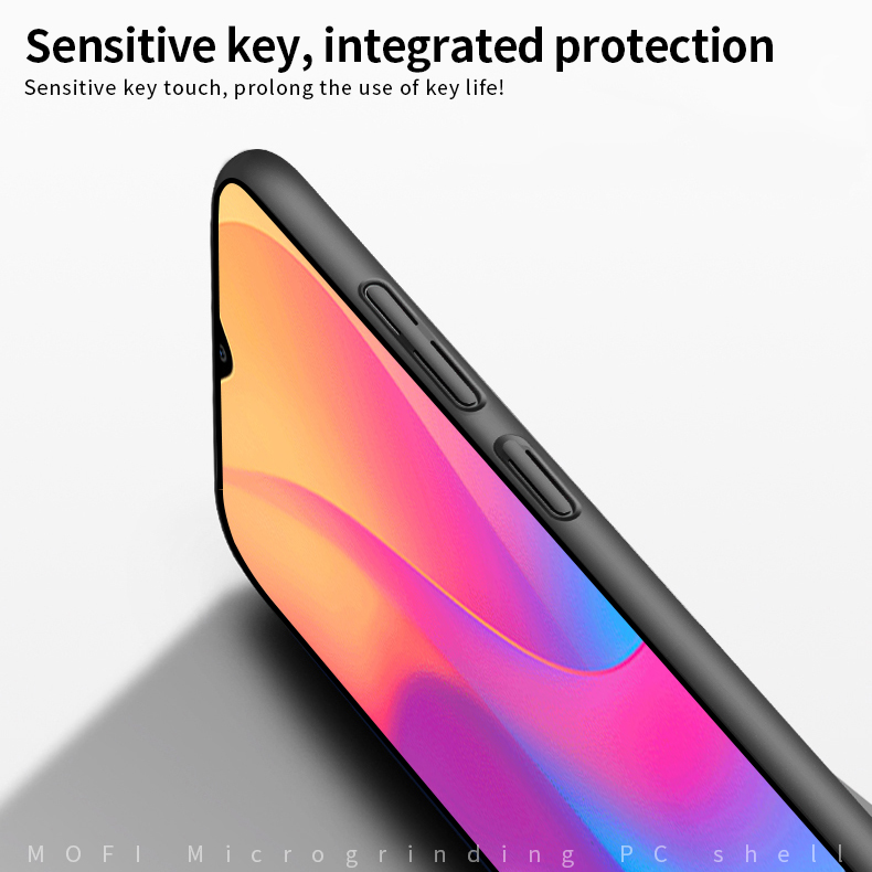 MOFI Shield Slim Frosted Hard PC Shell Für Xiaomi Redmi 8a - Rot