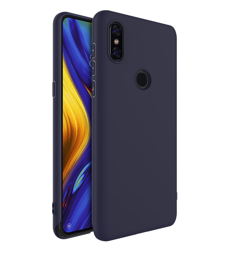 IMAK UC-1 Серии Глазурь TPU Защитный Телефон Для Xiaomi Mi Mix 3/Mix 3 5G - Черный