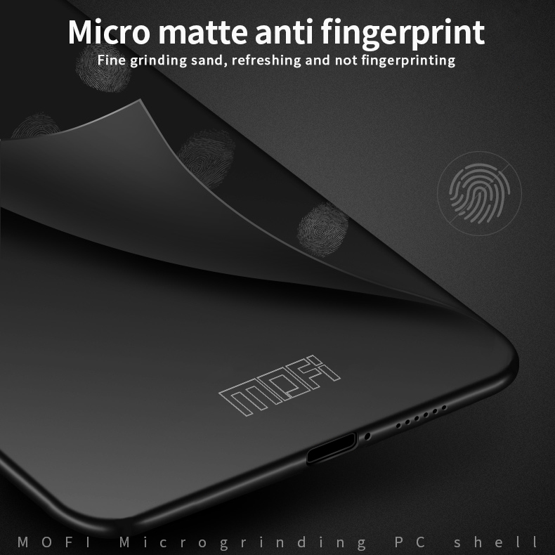 MOFI Shield Slim Frosted Hard PC Case Pour Xiaomi mi 10 Pro - le Noir