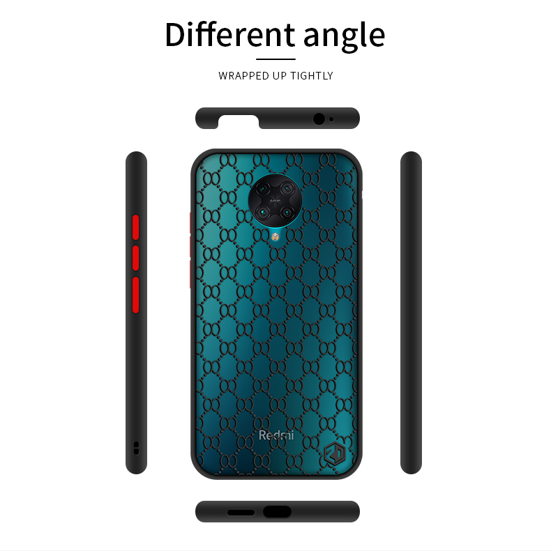 Pinwuyo Pin Dun Serie II Anti-fall-telefonhülle Für Xiaomi Redmi K30 Pro/Poco F2 Pro - Schwarz