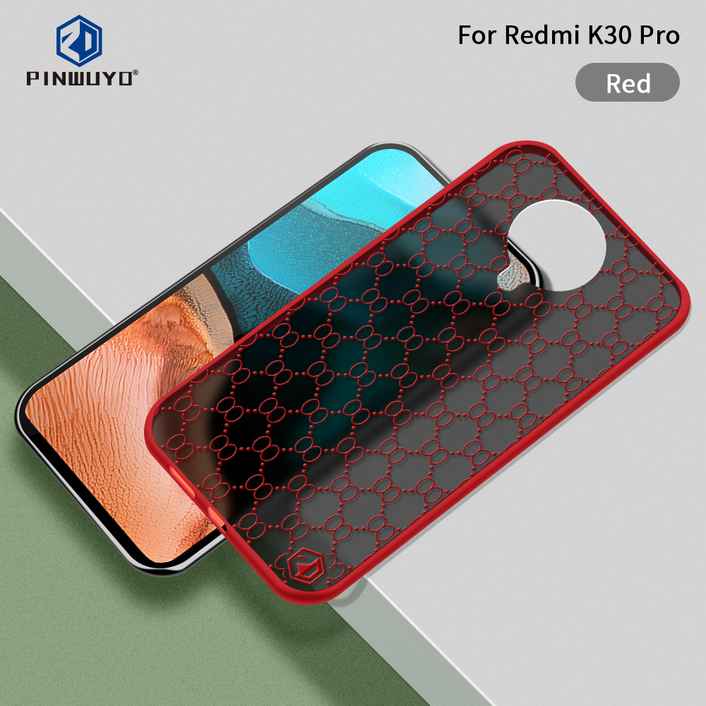 Pinwuyo Pin Dun Serie II Anti-fall-telefonhülle Für Xiaomi Redmi K30 Pro/Poco F2 Pro - Schwarz