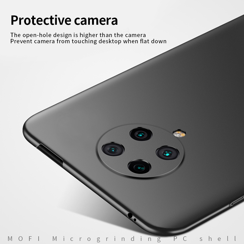 Mofi Shield Slim Matte Hard PC -hülle Für Xiaomi Redmi K30 Pro/Poco F2 Pro - Schwarz