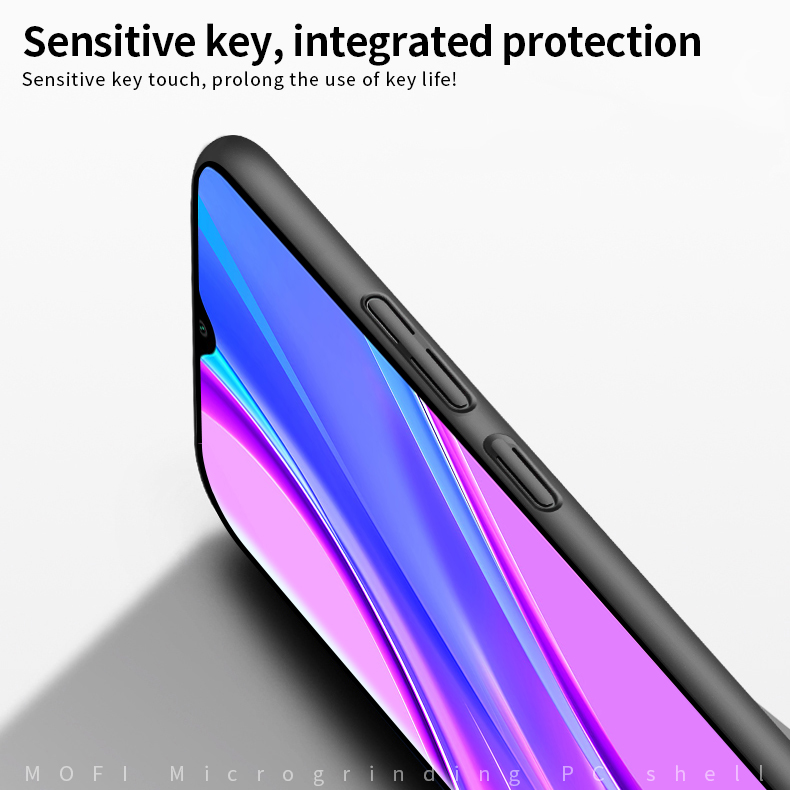 Mofi Shield Slim Frosted PC Phone Shell Für Xiaomi Redmi 9 - Blau