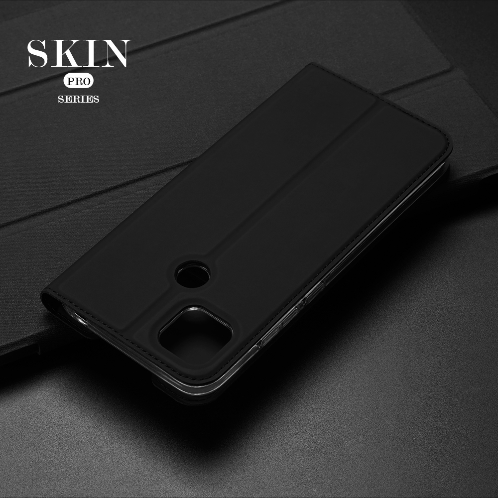 Dux Ducis Skin Pro Series Smooth Store Store Backer Case Para Xiaomi Redmi 9C/9C NFC - Negro