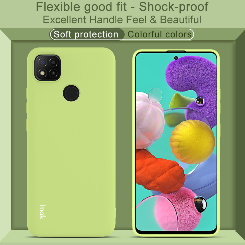 Имак UC-2 Серии Skin-feel Soft TPU Корпус Для Xiaomi Redmi 9C/Redmi 9C NFC - Розовый