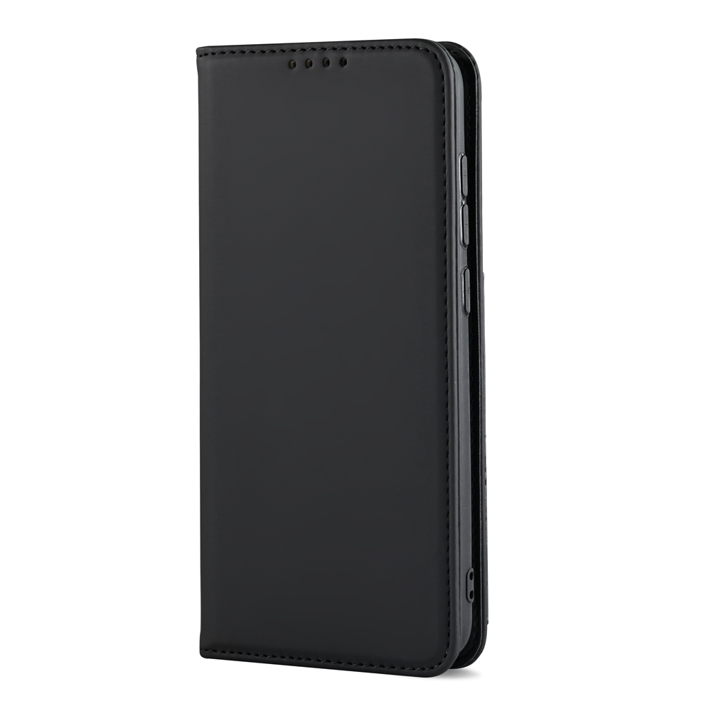 Liquid Silicone Touch Leather with Wallet Cover for Xiaomi Mi 10 Lite 5G - Black-3