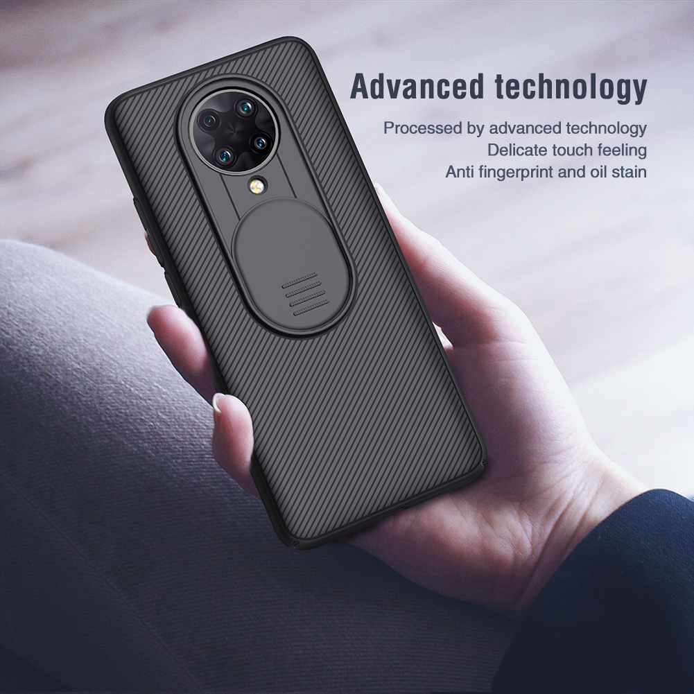 Nillkin Camshield Slide Camera Caméra Coque De Protection Pour Xiaomi Redmi K30 Ultra