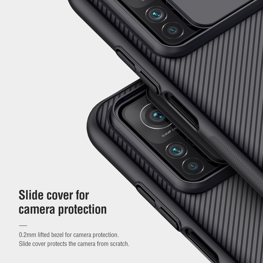 Nillkin Camshield Case Hard PC Phone Protector Cover Para Xiaomi mi 10T 5G/10T Pro 5g/redmi K30S