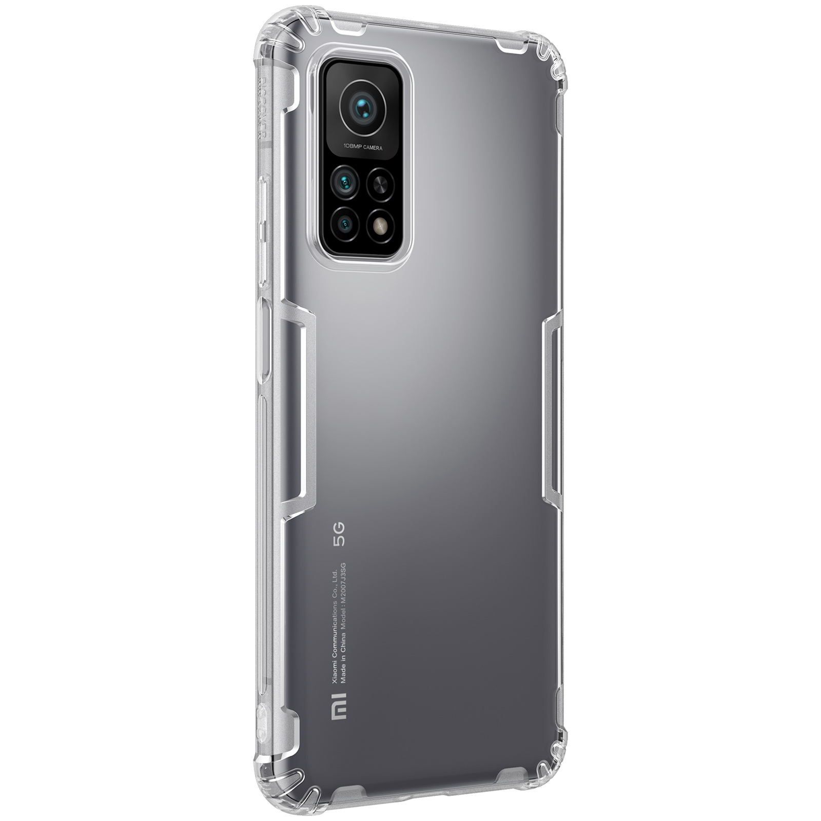 NILLKIN 0.6mm Nature TPU Case for Xiaomi Mi 10T 5G/10T Pro 5G/Redmi K30S Soft Shell - White-10
