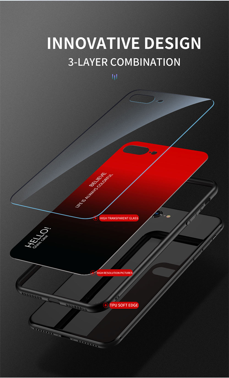 Custodia Posteriore Del Telefono Cellulare Antigraffio In Vetro Temperato Ben Protetto Per Xiaomi Redmi Nota 10 5g/poco M3 Pro 4g/poco M3 Pro 5G - Rosso/nero