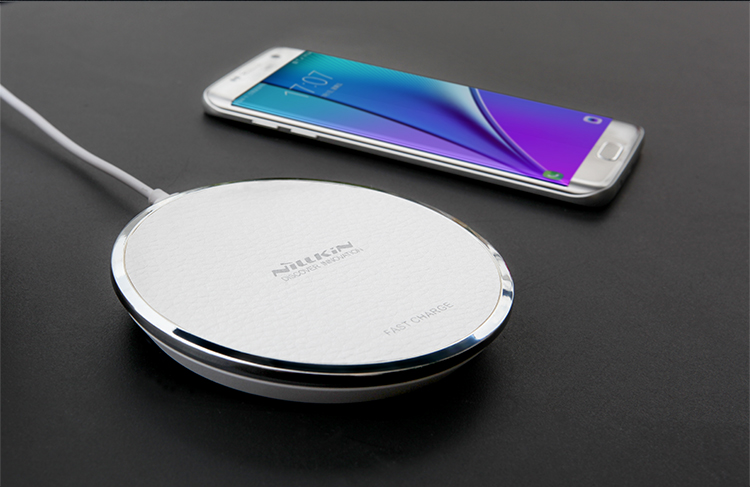 Nillkin Magic Disk III Fast Charge Wireless Charger Pad (não Suporta Função Fod) Para Samsung S7/S7 Edge Etc - Castanho