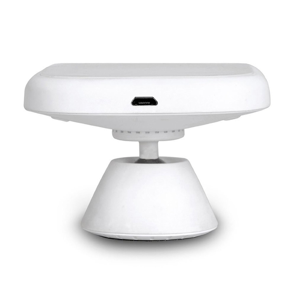 Qi Standard Wireless Charger Car Dashboard Holder for iPhone 8/8 Plus/Samsung Galaxy S7 edge / S7 - White-4