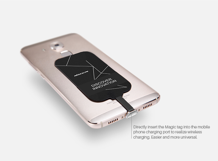 Nillkin Slim Design Téléphone Chargeur Type-C Charger Sans Fil Récepteur de Charge Rapide Pour Smartphones