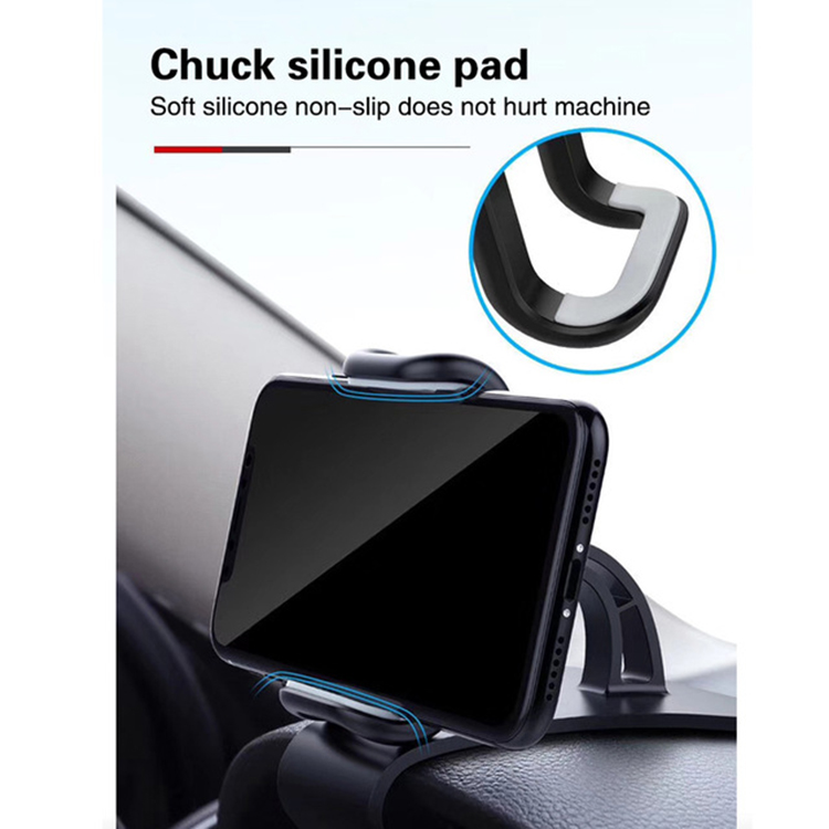 Tablero De Células De Tablero De Instrumentos Del Coche Universal Soporte De Soporte De Montaje GPS 360 Grados Rotación