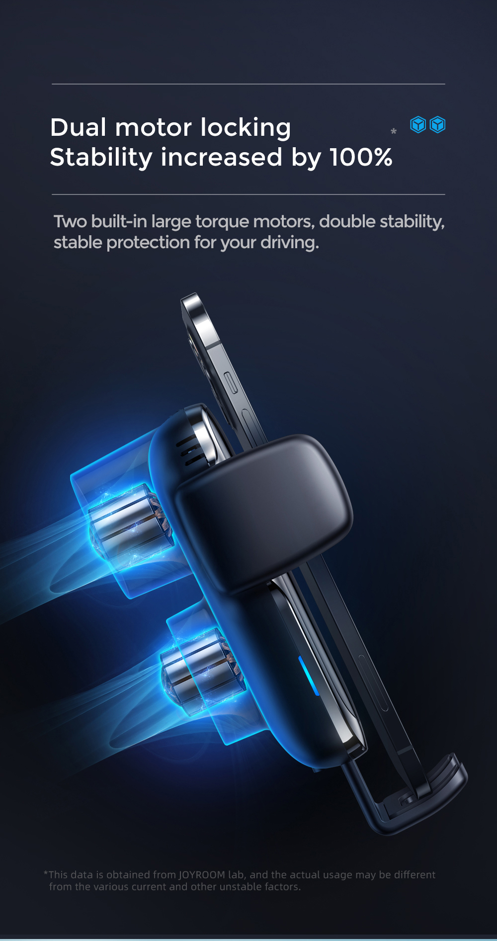 JOYROOM JR-ZS248 Intelligent Self-aligning 15W Quick Charge Qi Wireless Car Charger - CD Version-6