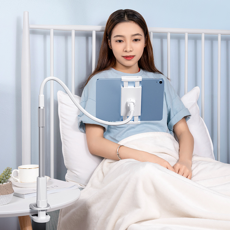 BENKS L39 Telescopic Bracket 360 Degree Rotation Flexible Long Arm Gooseneck Mount for Phone and Tablet-2
