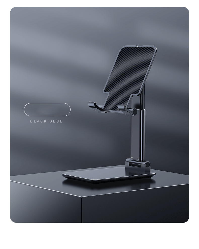 CCT4 Plus Desktop Phone Holder with Telescopic Height Folding Tablet Bracket Table Stand-13