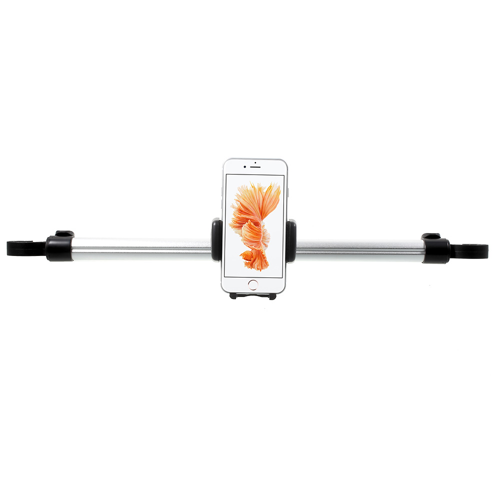 Car Headrest Mount Holder Lever 360-Degree Rotation for iPhone 7/iPad Pro 9.7 Etc-12