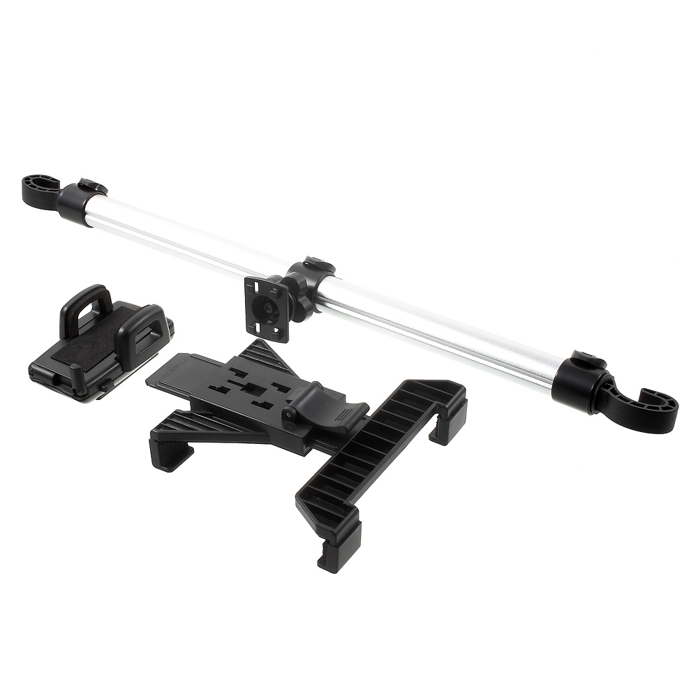 Car Headrest Mount Holder Lever 360-Degree Rotation for iPhone 7/iPad Pro 9.7 Etc-19