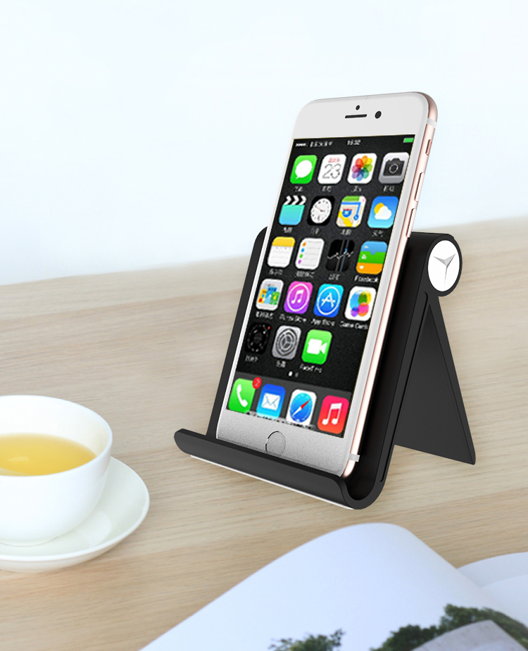 Lenuo DL-19 Universal Desktop Stand Ajusta Montagem de Desktop Para Iphone Ipad Samsung Etc. - Verde