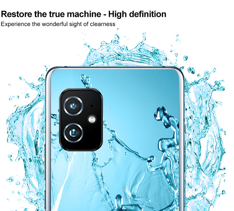 Imak UX-5 Serie Full Body Shock a Prueba de Amortiguadores y Rastro de Cristal Transparente Cubierta de Estuche de TPU Para Asus Zenfone 8 - ZS590KS