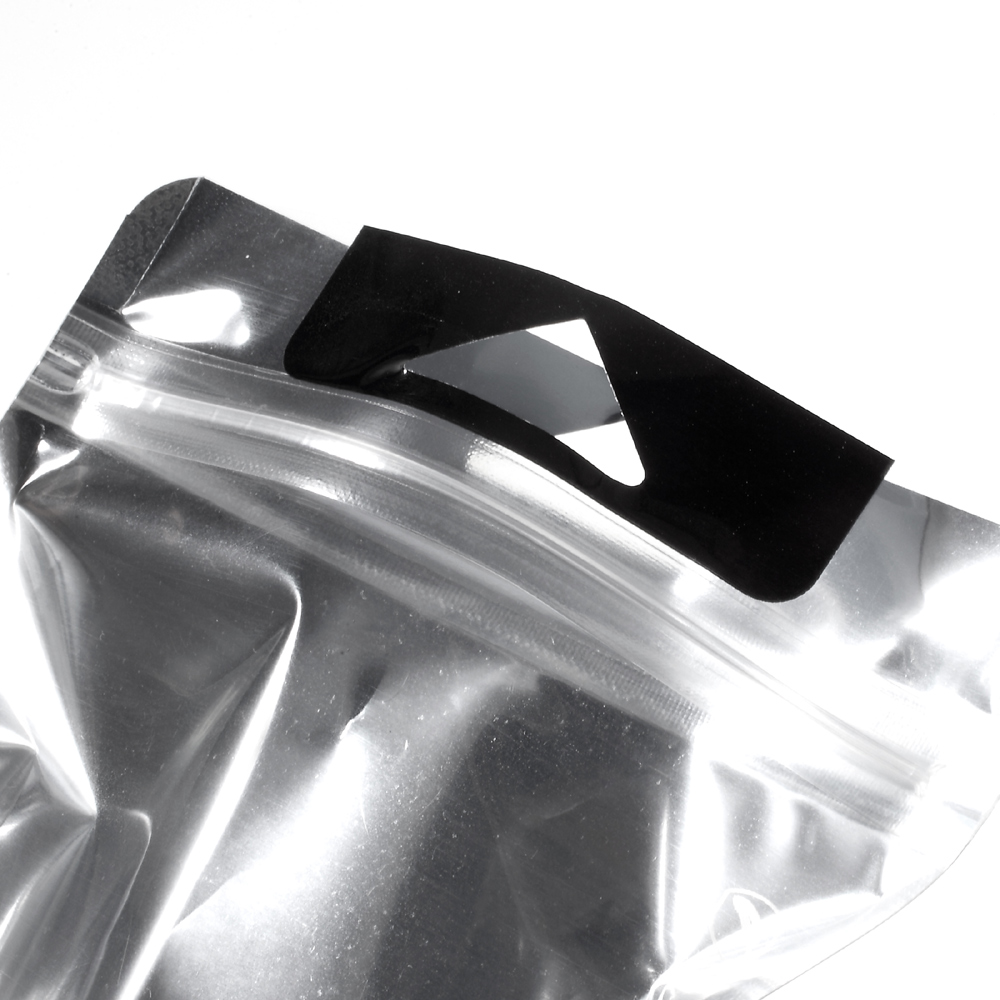 100Pcs/Lot Transparent Zip Lock PP Packing Bags for iPhone 7/6s/6 Cases, 15 x 10cm-4