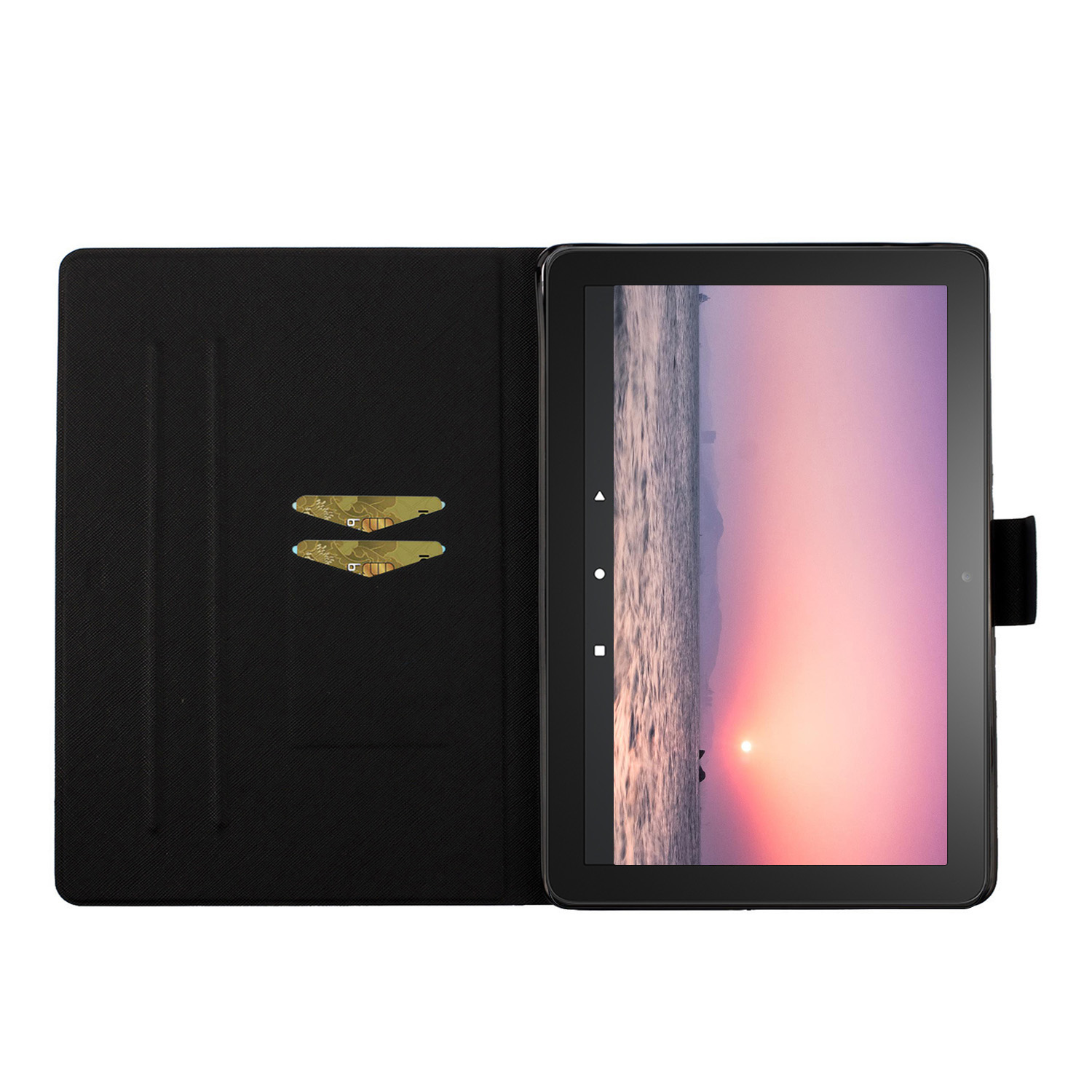 Pattern Printing PU Leather Stand Tablet Case with Card Slots for Amazon Fire HD 10 (2021) / Fire HD 10 Plus (2021) - Style A-7