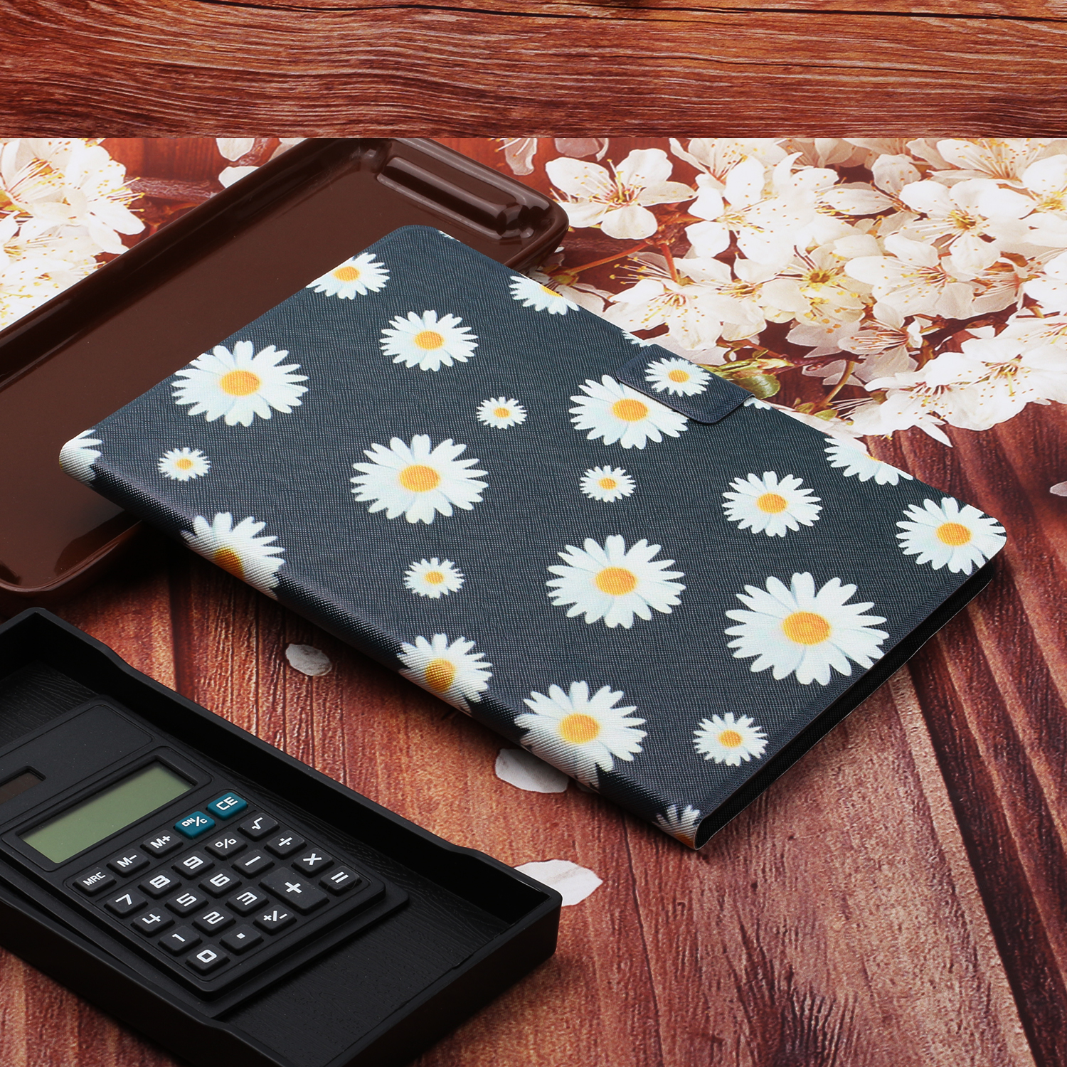 Pattern Printing PU Leather Stand Tablet Case with Card Slots for Amazon Fire HD 10 (2021) / Fire HD 10 Plus (2021) - Style A-8
