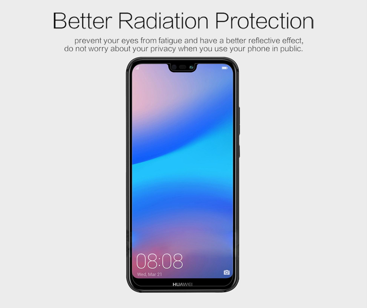 Nillkin Matte Anti-scratch LCD Screen Protetive Film Para Huawei P20 Lite / Nova 3e