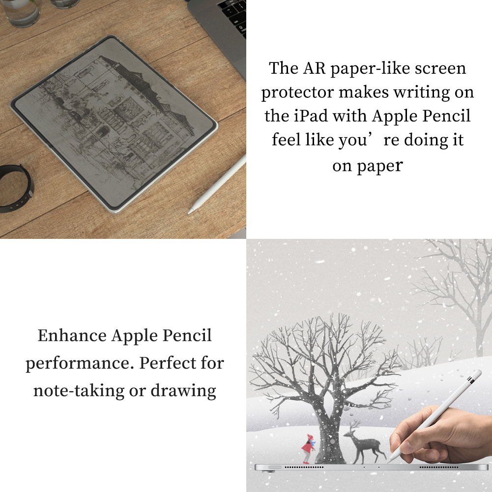 Nillkin AR Paper-like Protector [Japan PT Материал со Специально Обработанной Матовой Поверхностью] Для Ipad Pro 12,9-дюймовый (2021) (2020)/(2018)