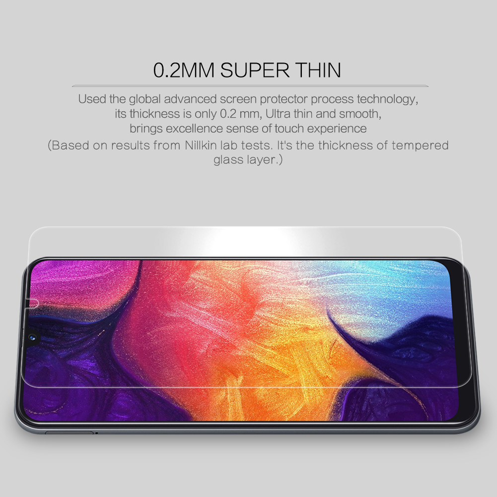 Nillkin Per Samsung Galaxy A50 / A30 Amazing H + Pro Nanometer Scudo In Vetro Temperato