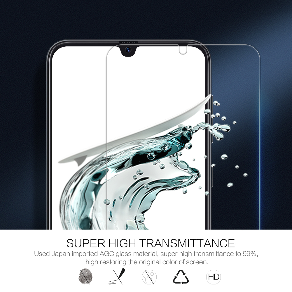 Nillkin Per Samsung Galaxy A50 / A30 Amazing H + Pro Nanometer Scudo In Vetro Temperato