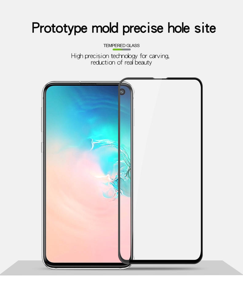 Protector de Pantalla de Vidrio Templado de Cobertura Completa Mofi 3D Para Samsung Galaxy S10e