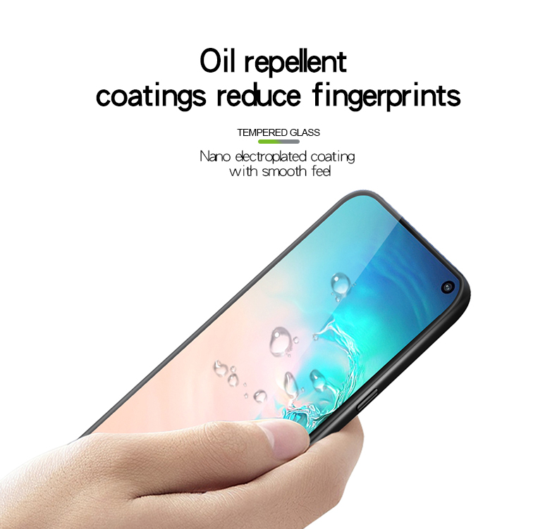 MOFI 3D Couvre-couvercle Incurvé Protecteur D'écran en Verre Trempé Pour Samsung Galaxy S10e