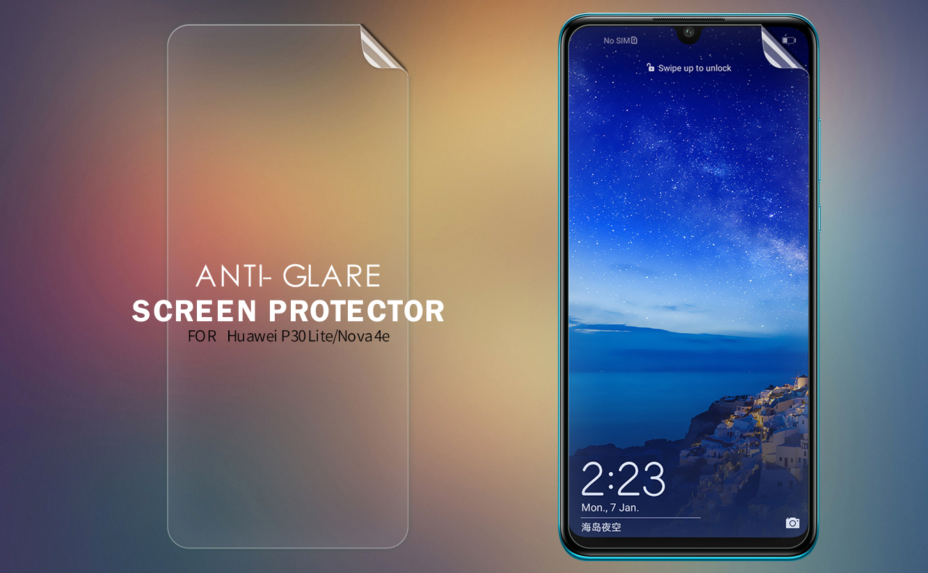 Nillkin Matte Anti-Scratch-Displayschutzfolie Für Huawei P30 Lite / Nova 4e