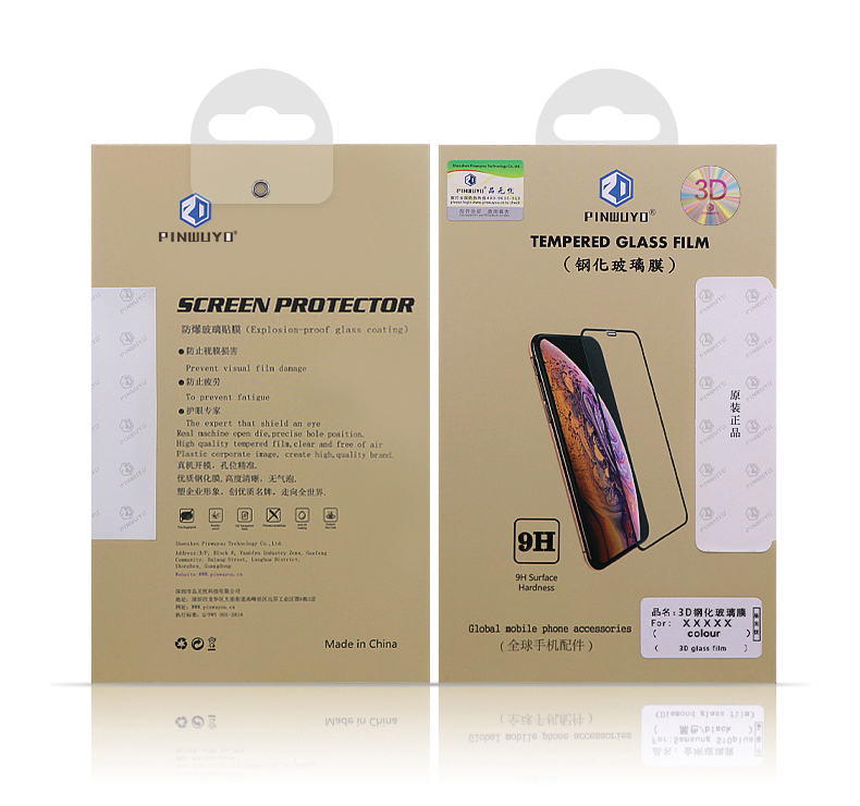 Pinwuyo Curved Pantalla Completa Película De Vidrio Anti-explosión Templado Para Samsung Galaxy A40