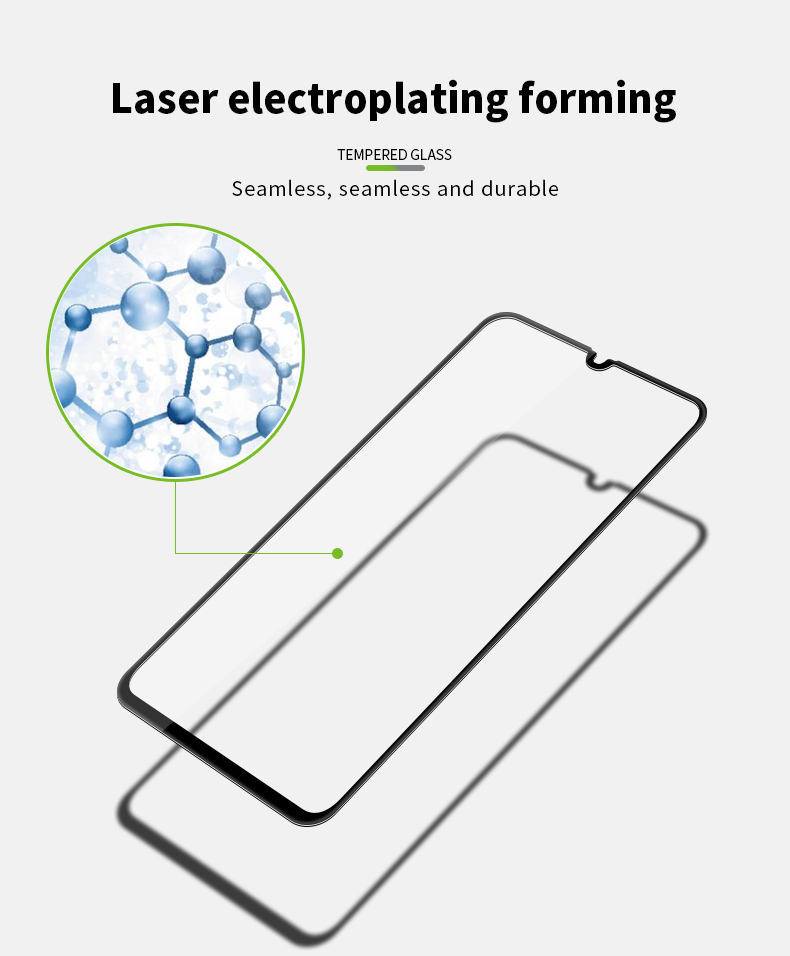 Pinwuyo Curvo A Schermo Intero Temperato Anti-Explosion Film In Vetro Per Samsung Galaxy A40