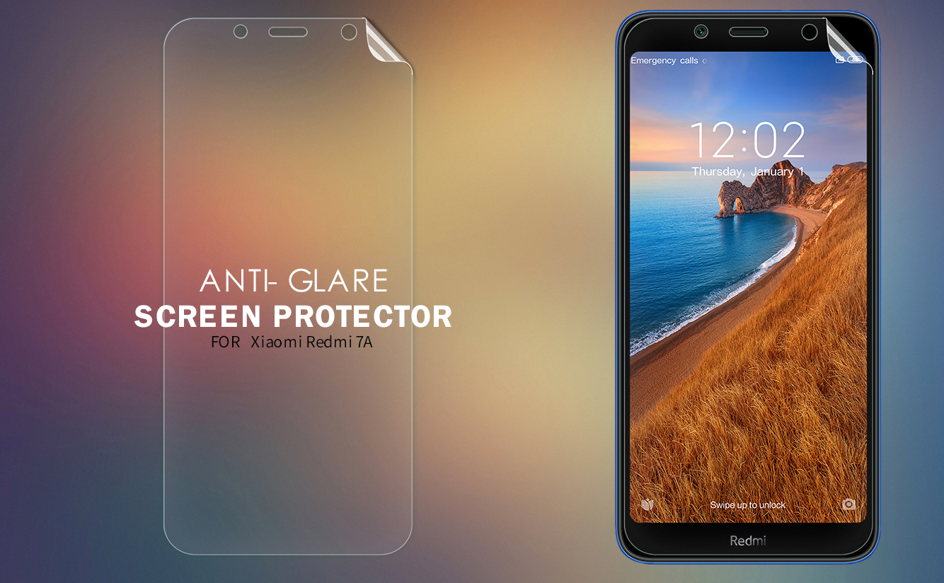 Film De Protection Anti-rayures Anti-rayures Nillkin Matte Pour Xiaomi Redmi 7a