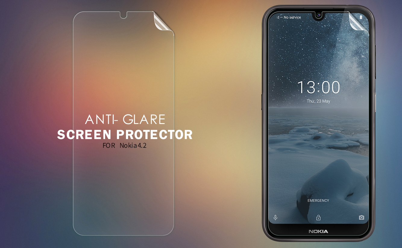 Nillkin Pour Nokia 4.2 (2019) Protecteur D'écran De Téléphone Anti-rayures Matte Anti-rayures